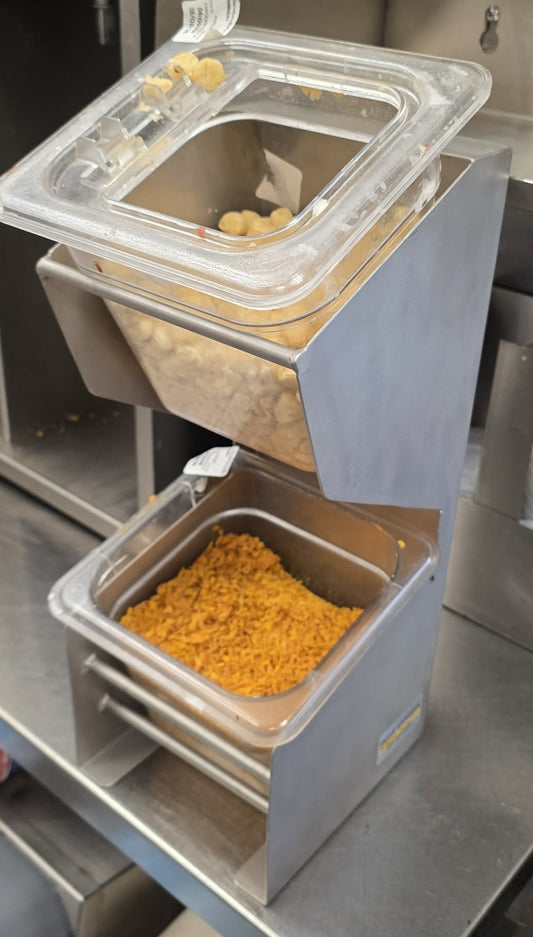 TWO-TIER MCFLURRY CONDIMENT HOLDER