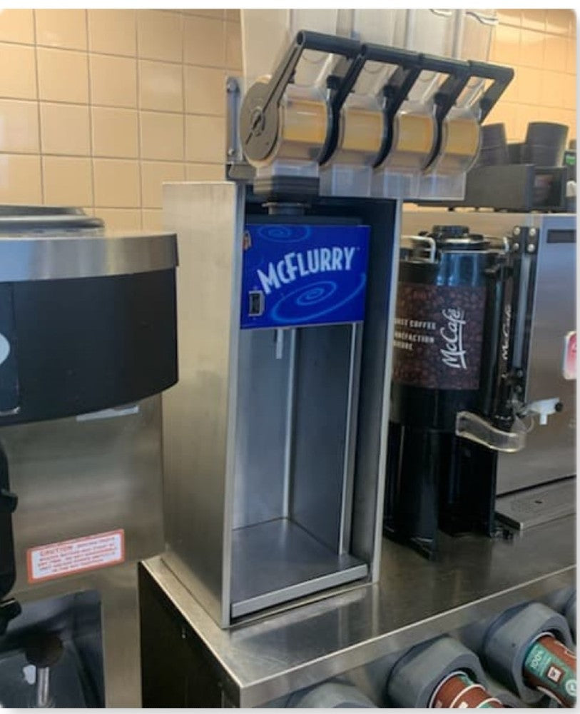 McFlurry Box and condiment holder